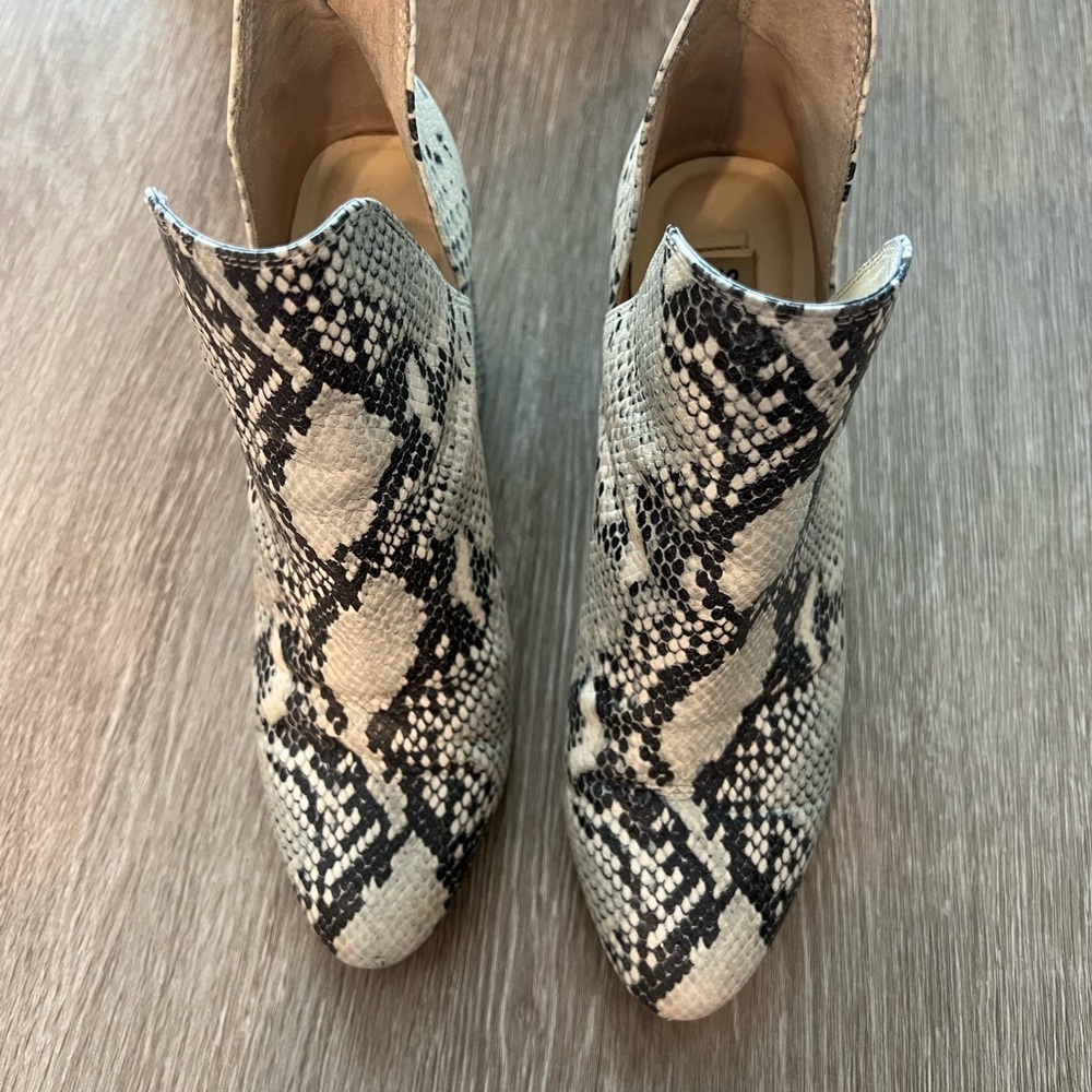 Steve Madden Rookie Snakeskin Booties - Picture 2 of 10